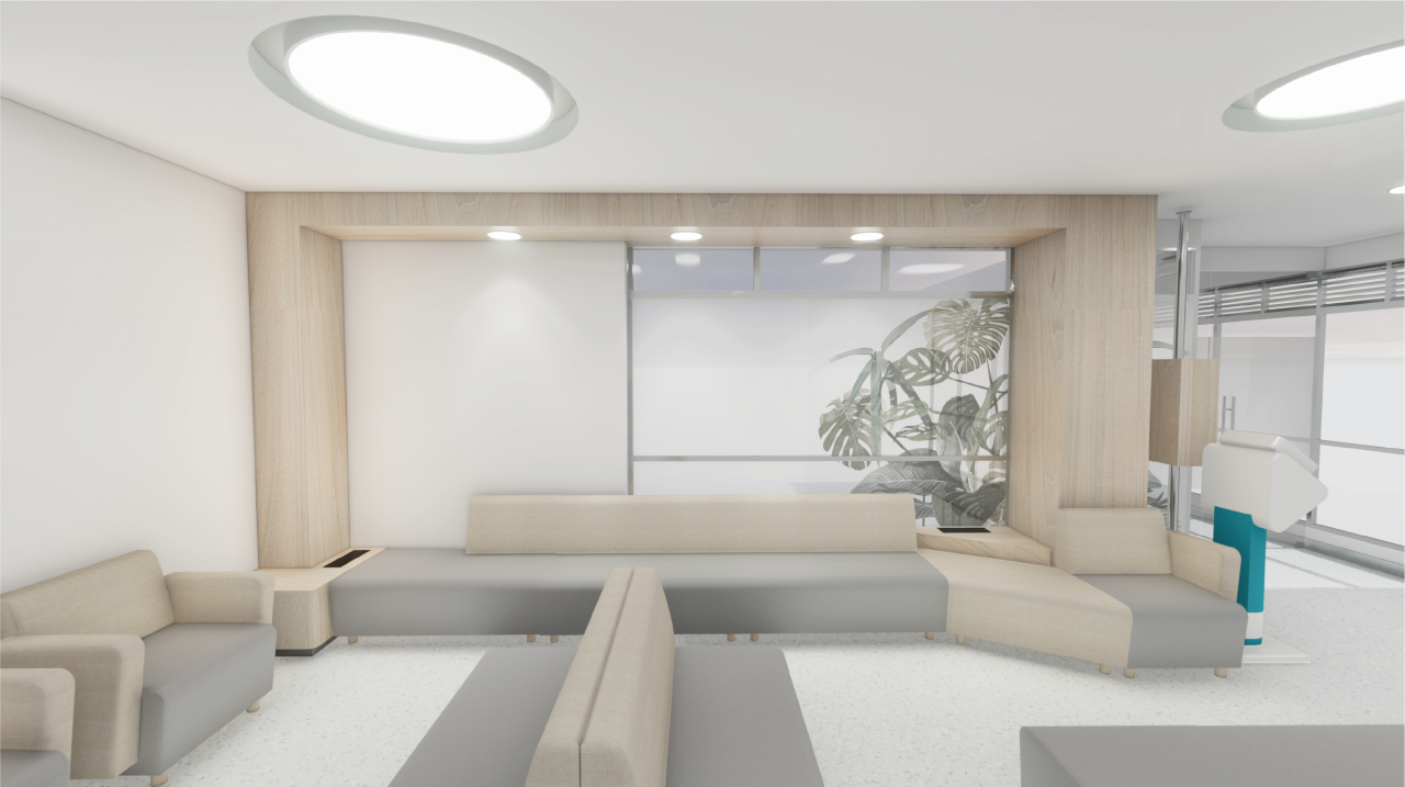Diseño Sala De Espera INC | Arquidez-Construyendo-Experiencias